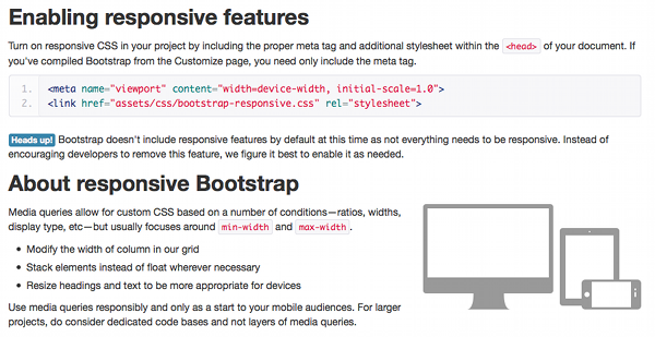<br>Reponsive Webdesign mit Bootstrap
